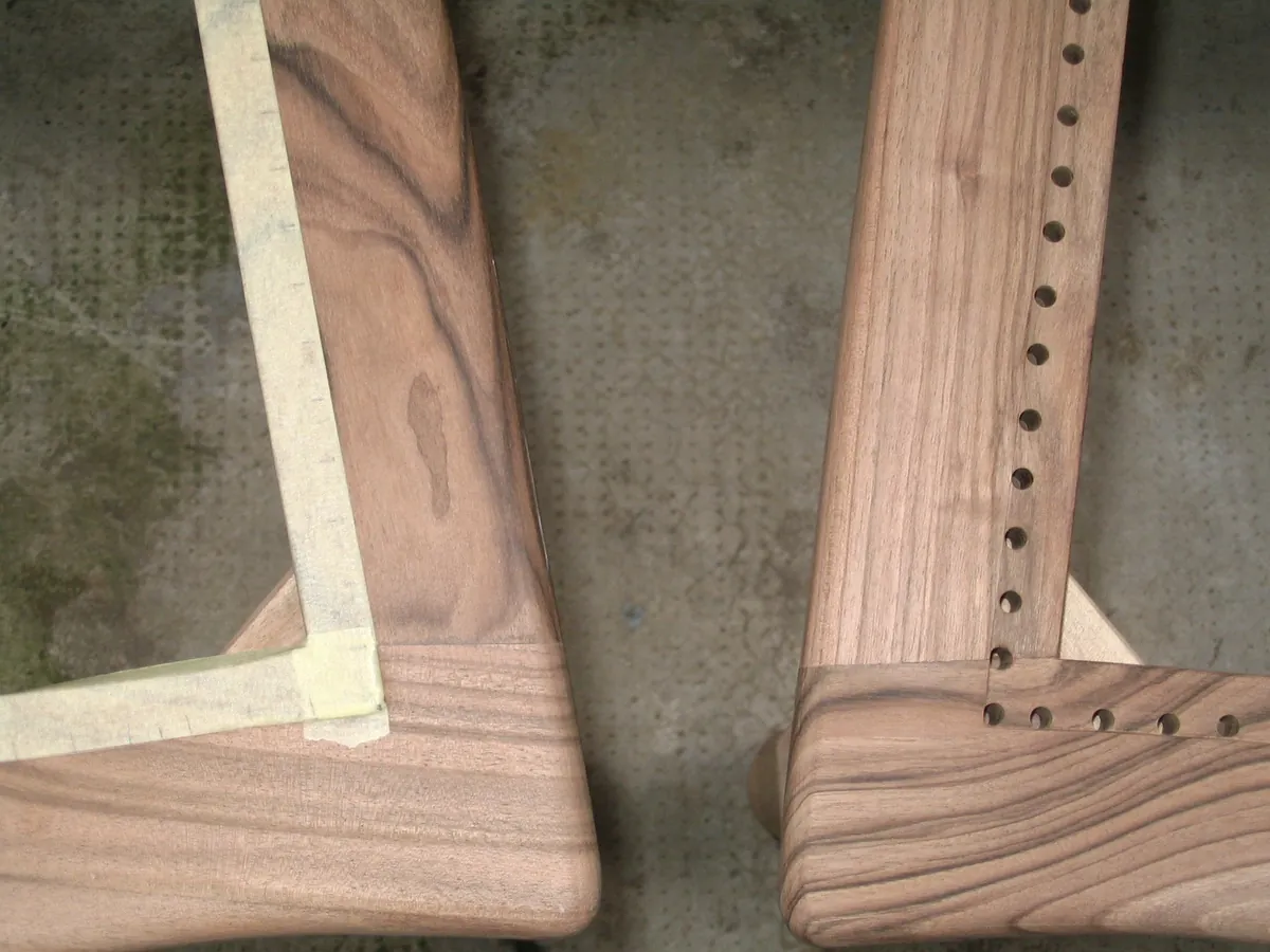 03 — FROM BARE FRAME TO FINISHED SEAT — photograph