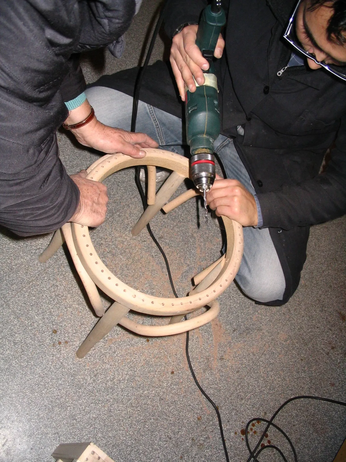 02 — THE VIENNA STOOL, FROM THE FLOOR UP — photograph